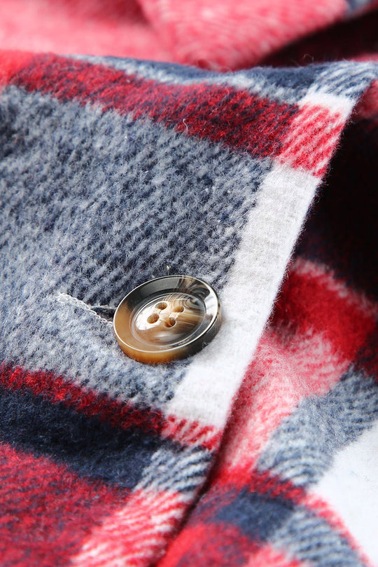 EB | Gitterhemdenjacke mit Kapuze Polyester Lässig und Trendy