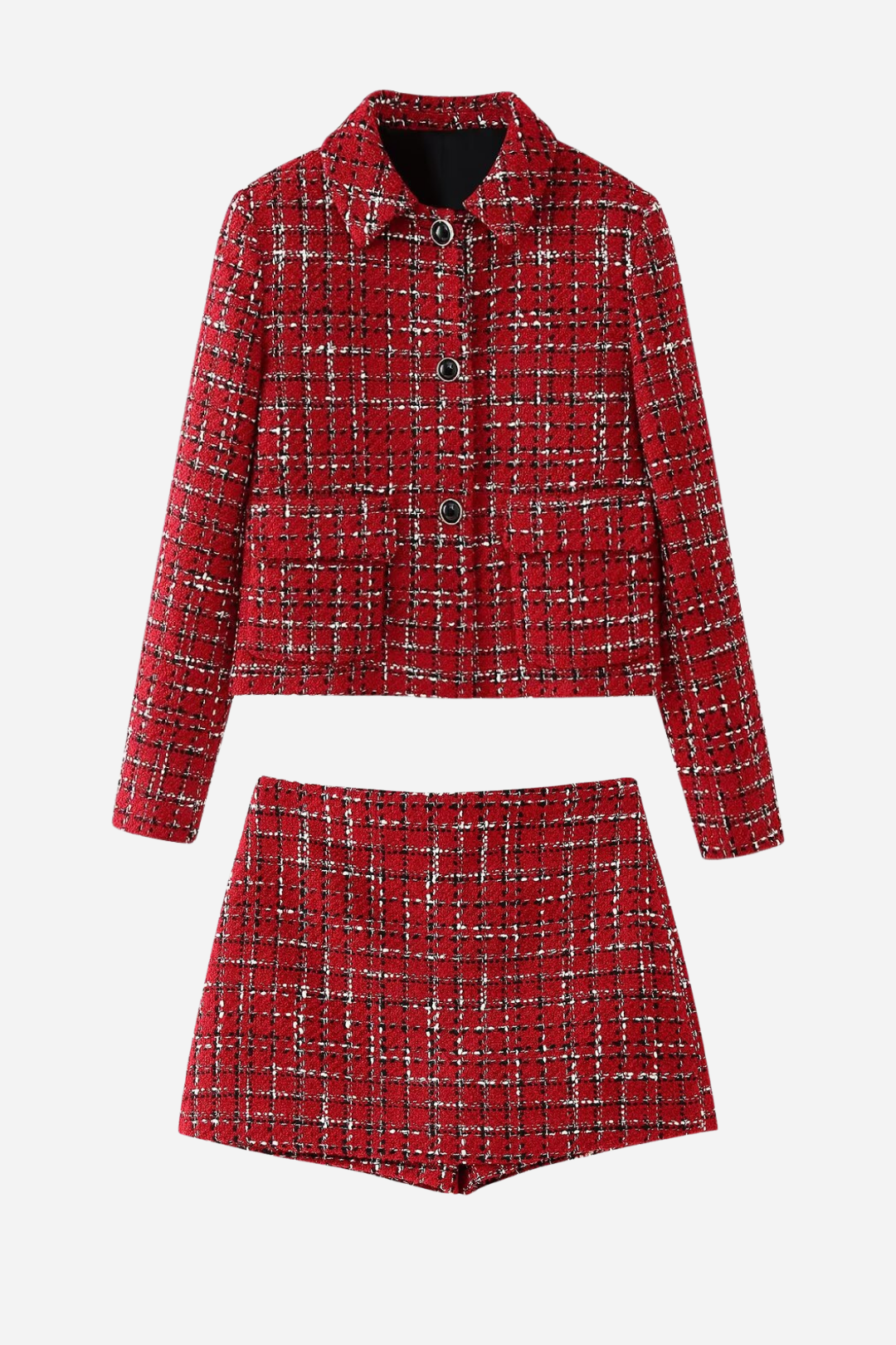 EB | Textured Jacke Tweed Set