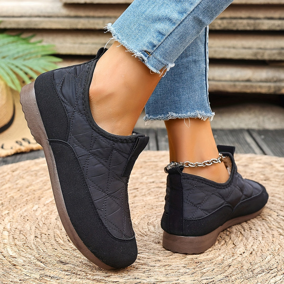 Bequeme Winterstiefel für Damen zum Hineinschlüpfen EB EB