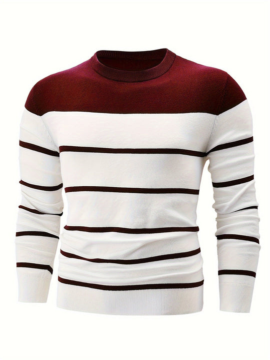 EB | Gestreifter Pullover Baumwolle Klassisch und Komfortabel