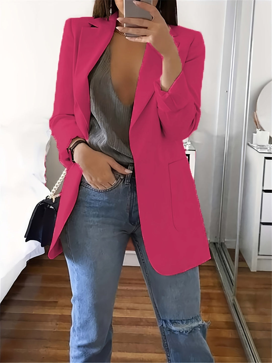 EB | Lässiger Blazer In Übergröße