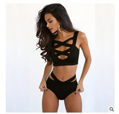 Damen Bikini-Set mit raffiniertem Cut-Out-Design EB