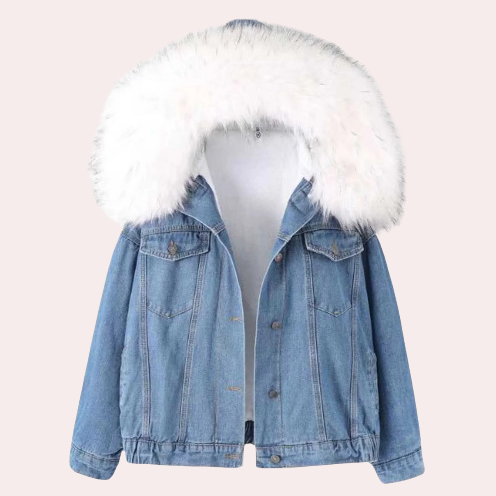 EB | Elegante Winter-Jeansjacke für Damen