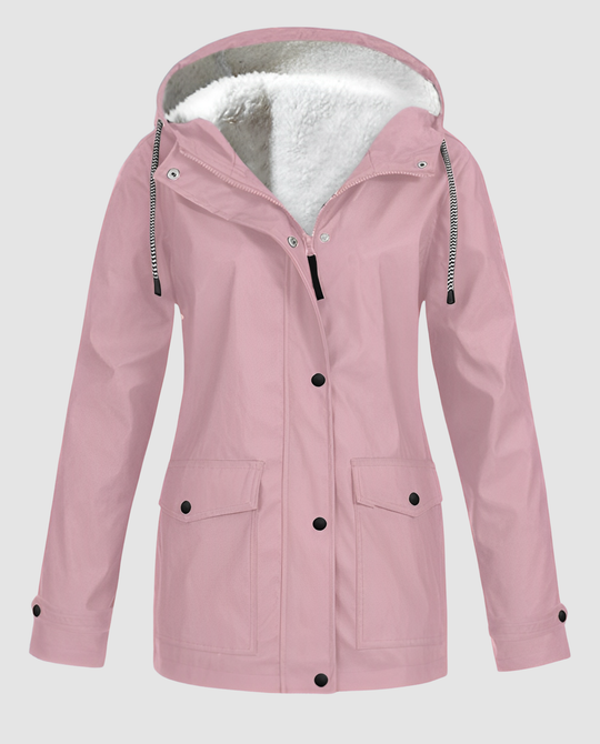 Wasserdichte Warme Fleecejacke Damen | EB