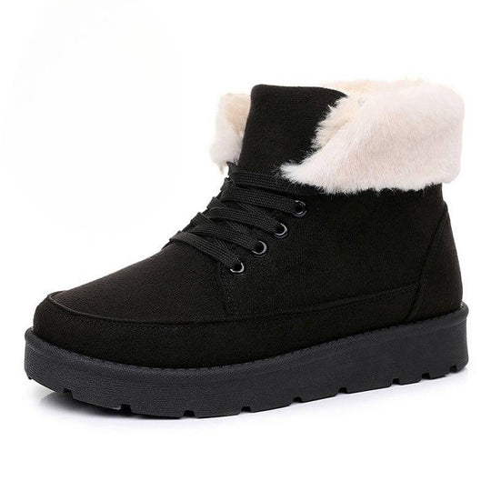 Kuschelige Damen-Winterstiefel mit Fellfutter EB EB