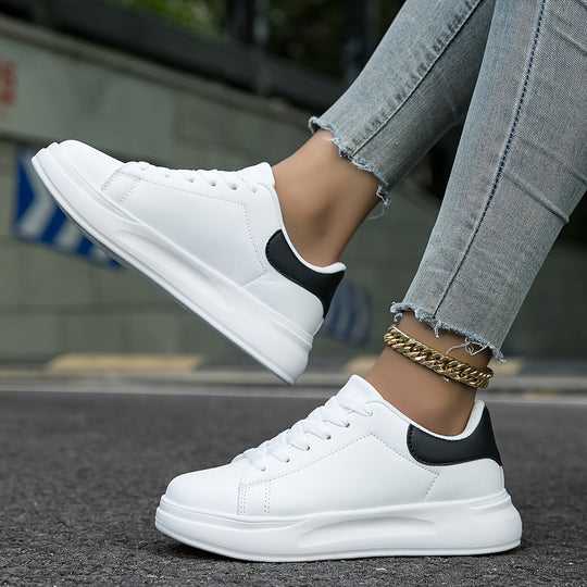 EB | Damen Weiße Sneakers Casual