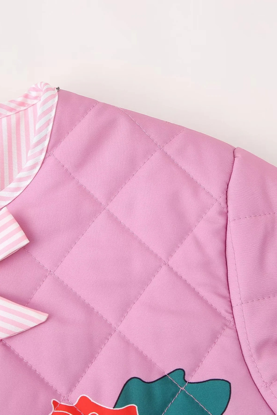 EB | Print Schleife Steppjacke