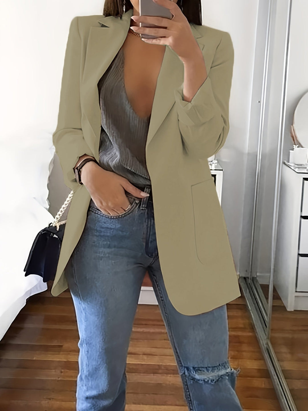 EB | Lässiger Blazer In Übergröße