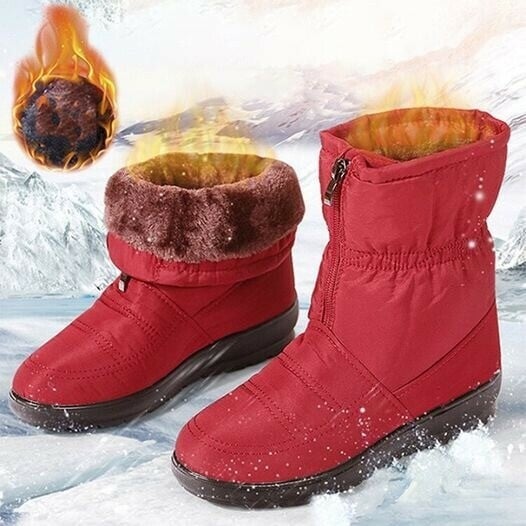Damen-Schneestiefel, wasserdicht & warm EB EB