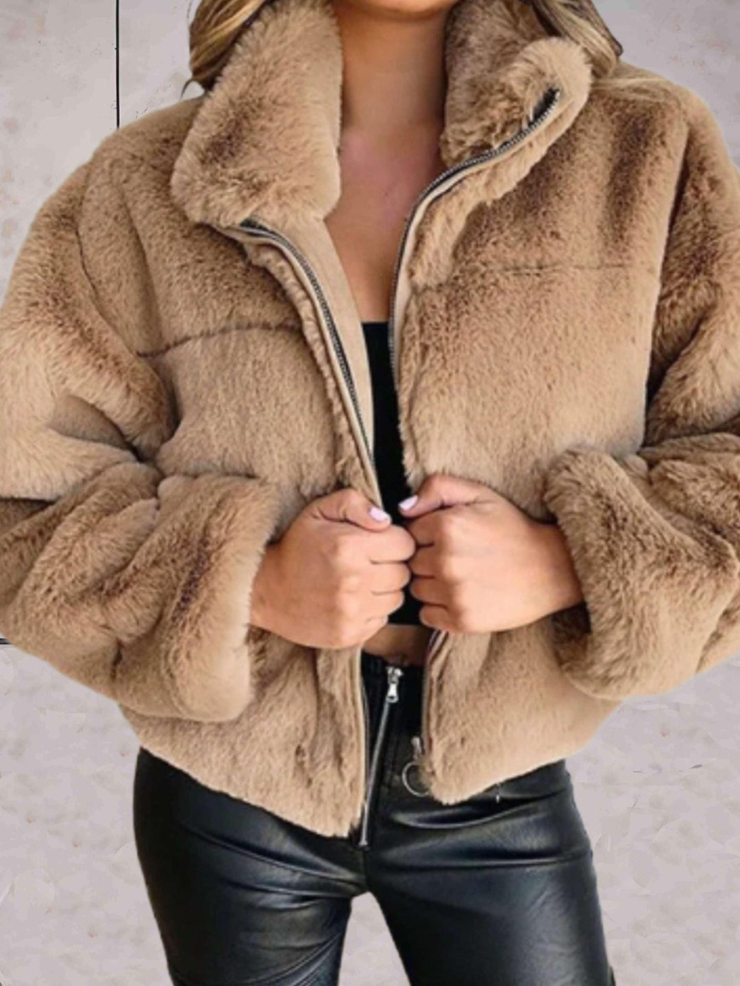 EB | Bequeme Teddyjacke Mit Reißverschluss Für Damen