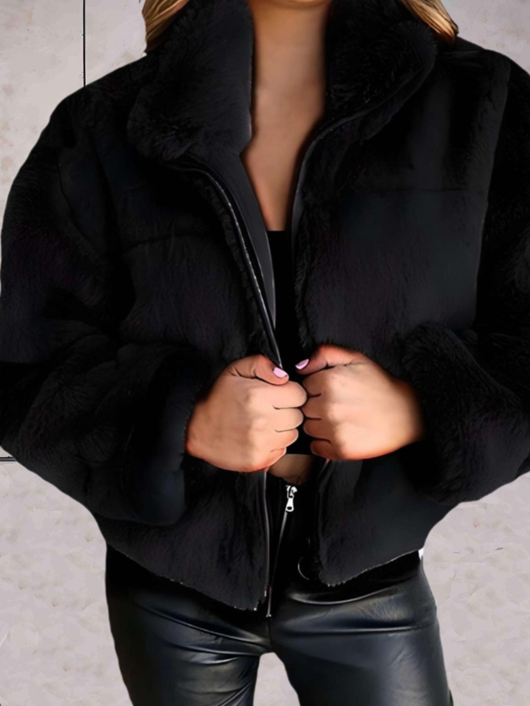 EB | Bequeme Teddyjacke Mit Reißverschluss Für Damen