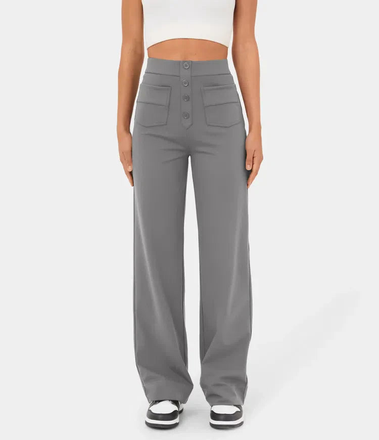EB | Stilvolle Hose mit Knopfleiste für Frauen