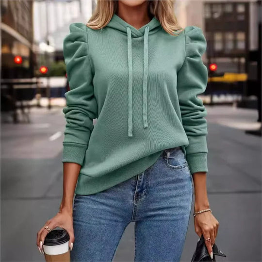 EB | Rüschensäumen Hoodie