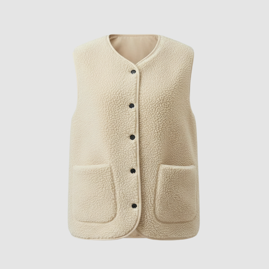 Winter Warme Elegante Fleece Weste Damen | EB