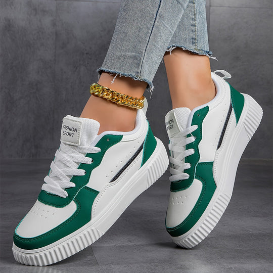 Sneaker Mit PlateauSohle Jade EB