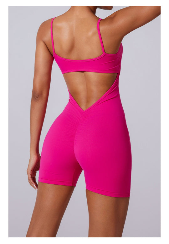 EB | Schlanke Schulter Tank Yoga Strampler