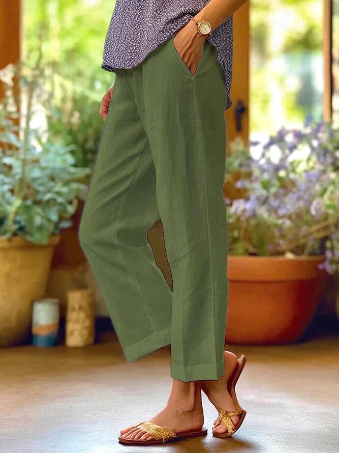 EB | Damen Sommerhose aus Baumwolle