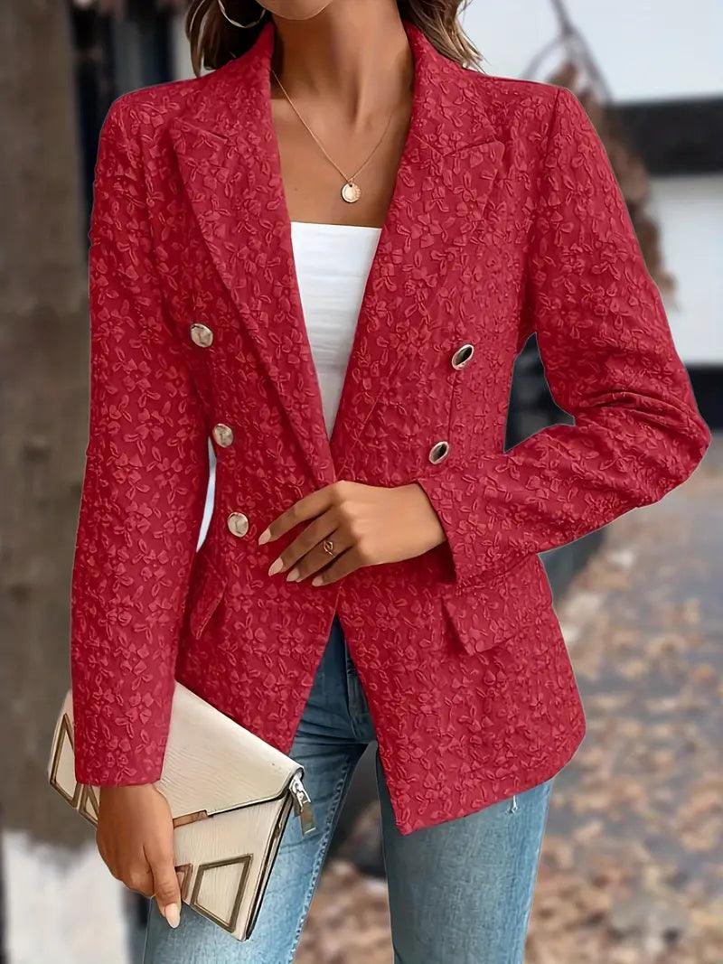 EBMode – Stilvoller Zweireihiger Blazer