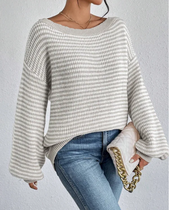 EB | Kuscheliger Grobstrickpullover für Den Herbst-Layer-Look