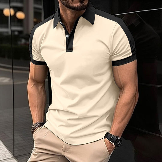 EB | Großes Twill-Poloshirt