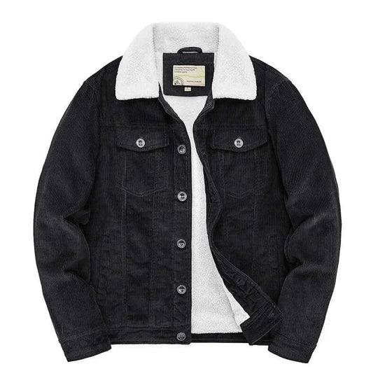 EB | Herren Freizeit Cordjacke Windbreaker