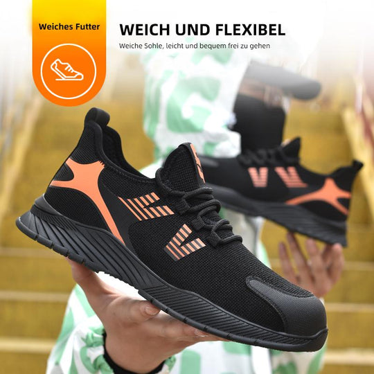 Atmungsaktiv SRA Nicht-slip EVA Vier Atmungsaktiv männer sicherheit Schuhe EB