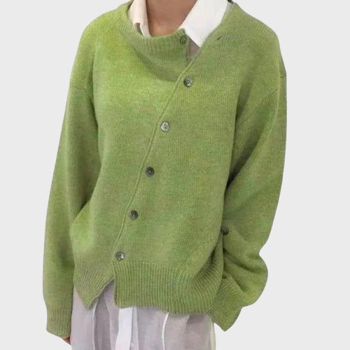 EB | Bequeme Strickjacke mit verspieltem Knopfdetail