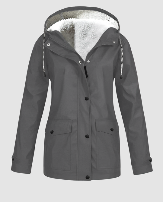 Wasserdichte Warme Fleecejacke Damen | EB