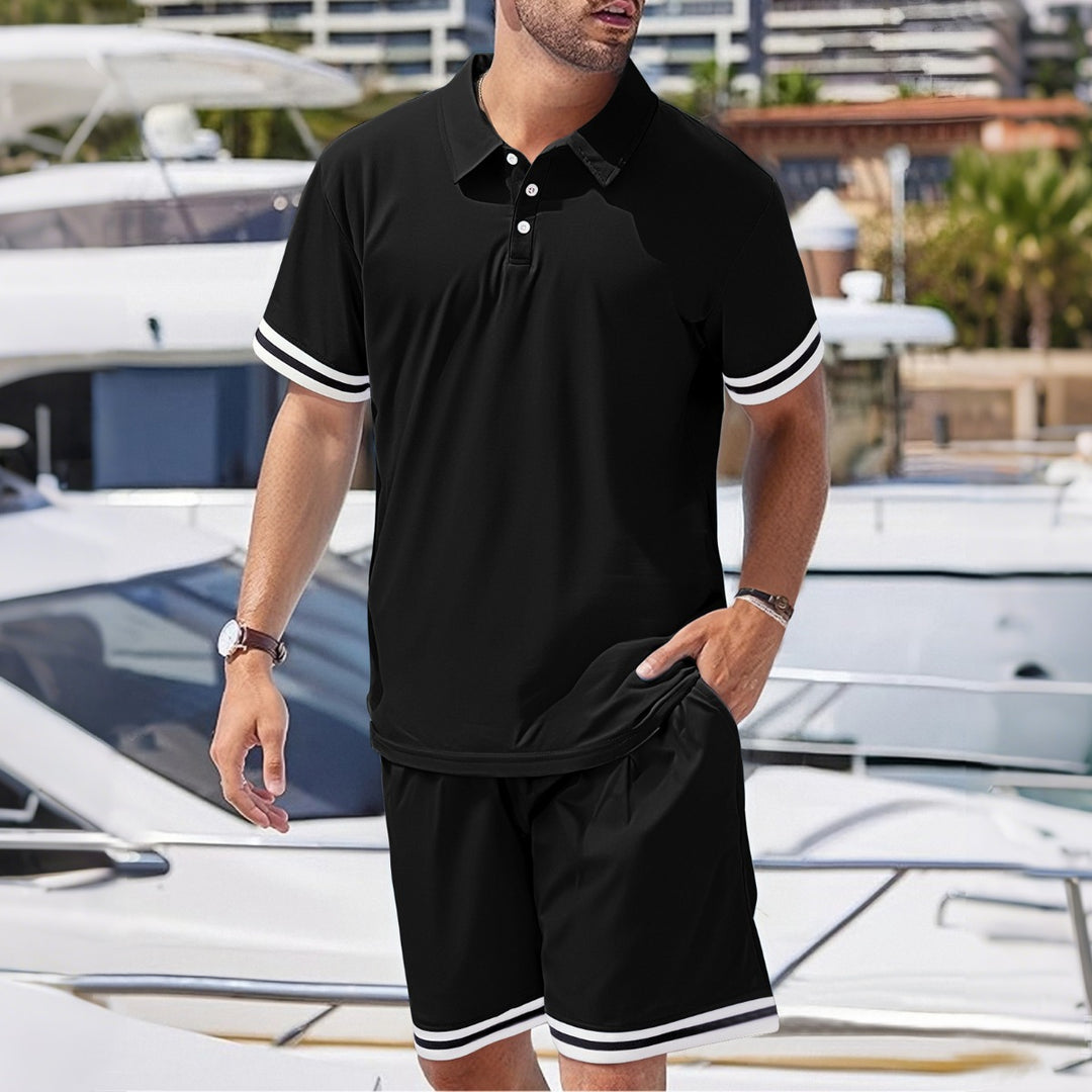 EB | Kurzärmelige Shorts Zweiteiliges Set