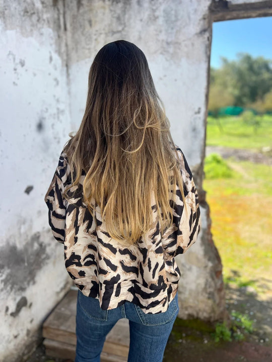 EB | Damen-Bomberjacke mit Print