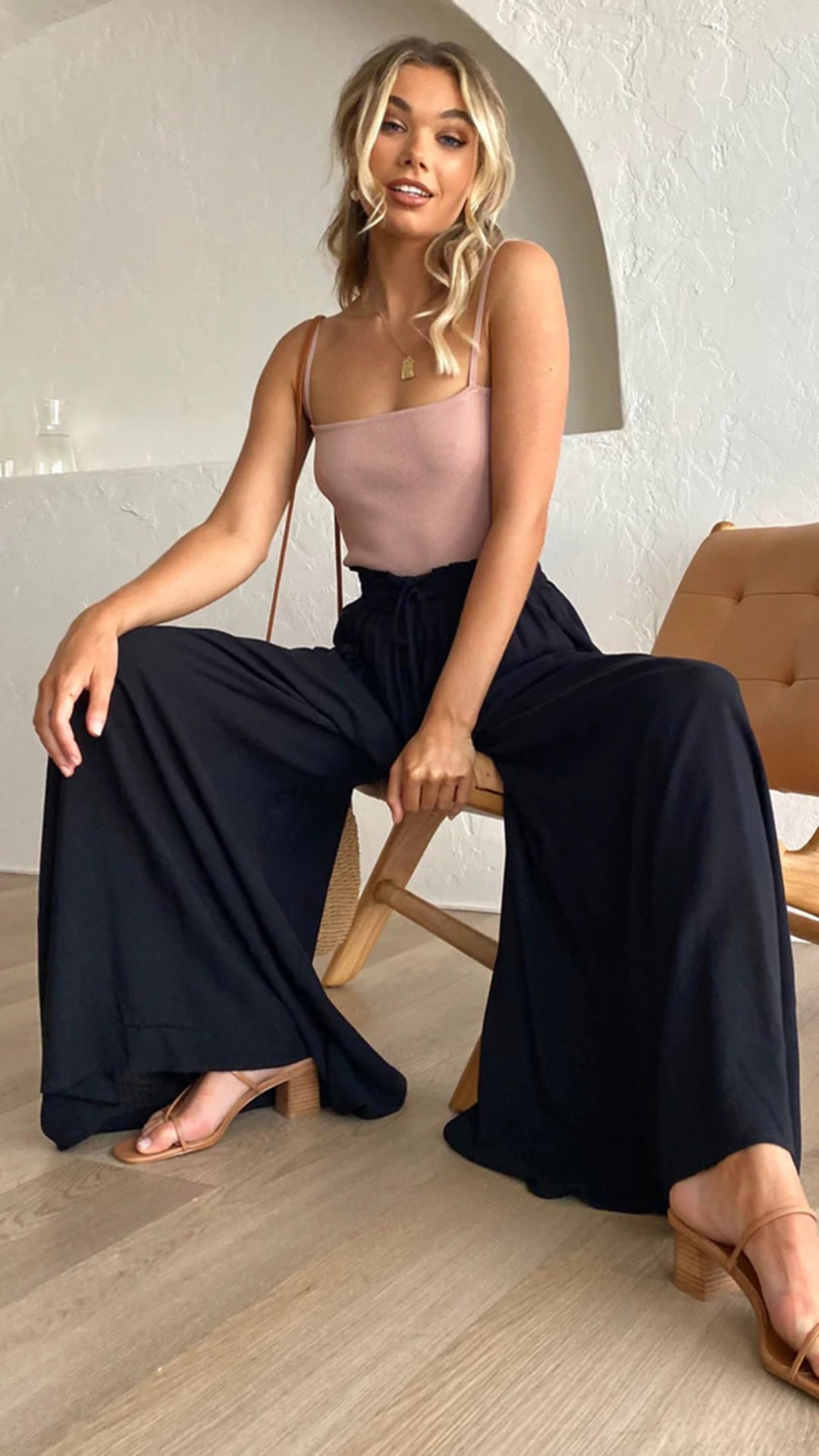 EB | Hose mit weitem Bein und elastischer Taille