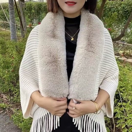 EB | Stilvoll Gestrickter Schal für Frauen 