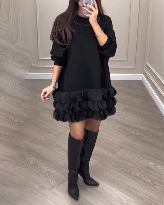 EB | Kleid mit Patchwork Blütenblättern