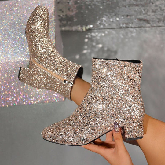 EB | Ankle Boots für Frauen mit Blockabsatz
