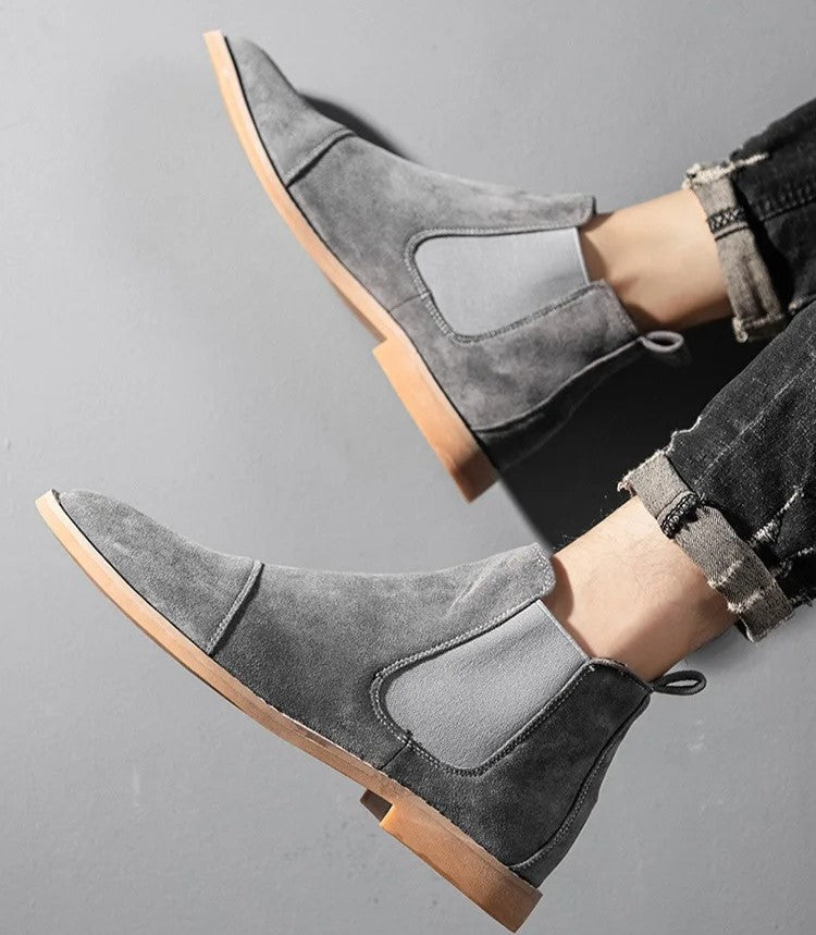 EB | Wildleder Chelsea Boots für Herren Stilvoll & Nachhaltig