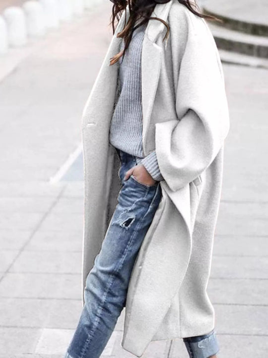 EB | Damen Oversized Langer Wintermantel