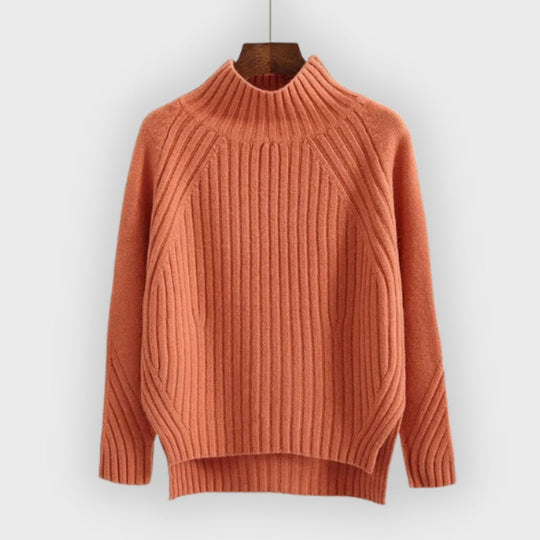 EB | Strickpullover mit Halbem Rollkragen