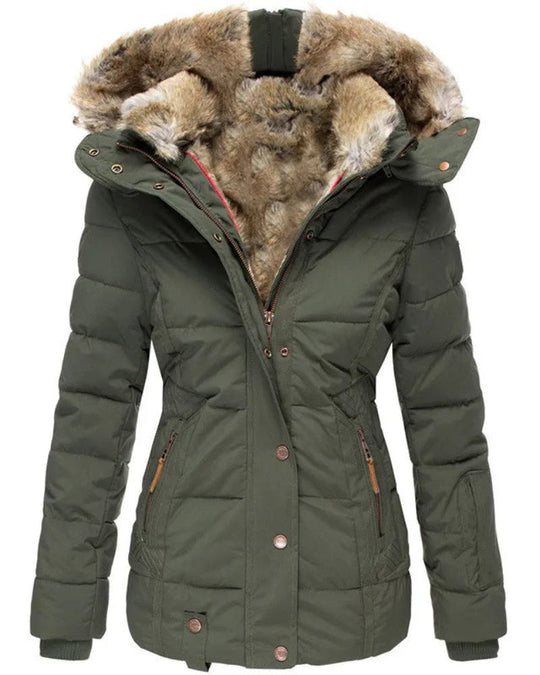 EB | Warmer Wintermantel mit Fellfutter