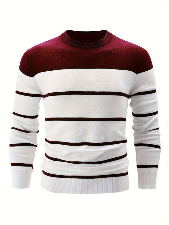 EB | Gestreifter Pullover Baumwolle Klassisch und Komfortabel