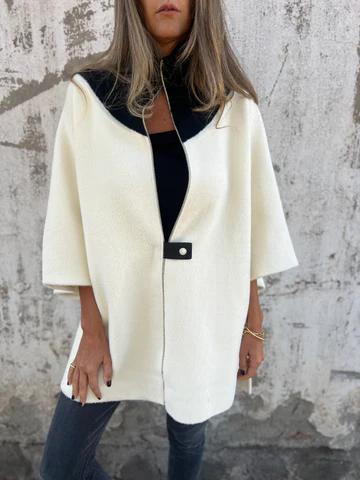 EB | Lässige Jacke mit hohem Kragen