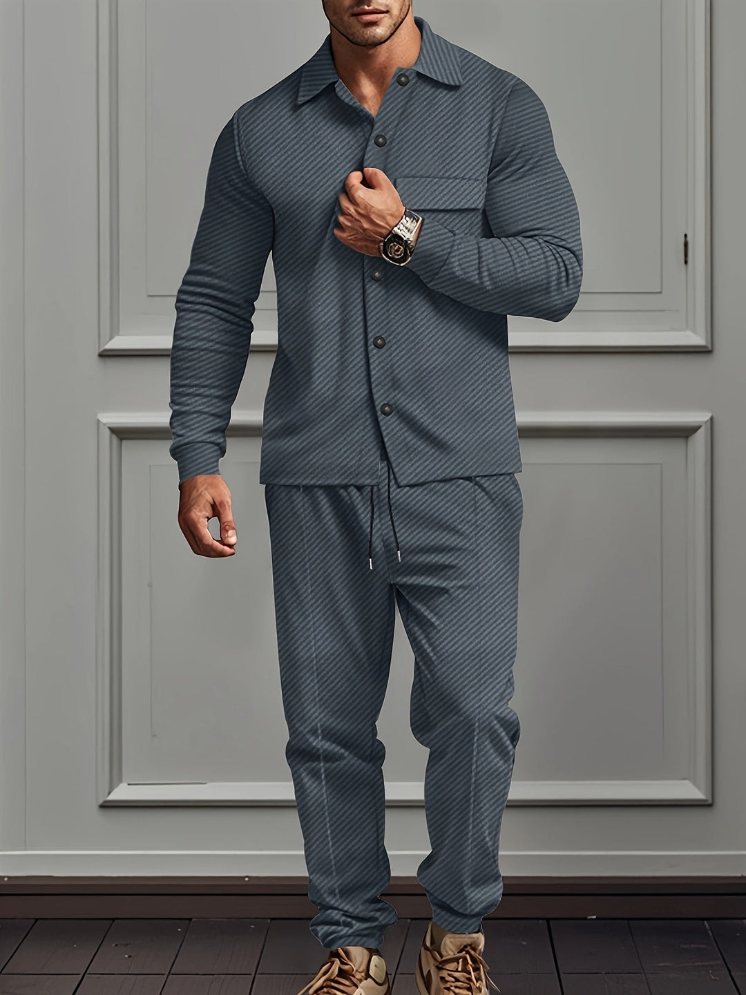 EB | Herrenoverall Mit Mischgewebe Aus Polyester Und Hose