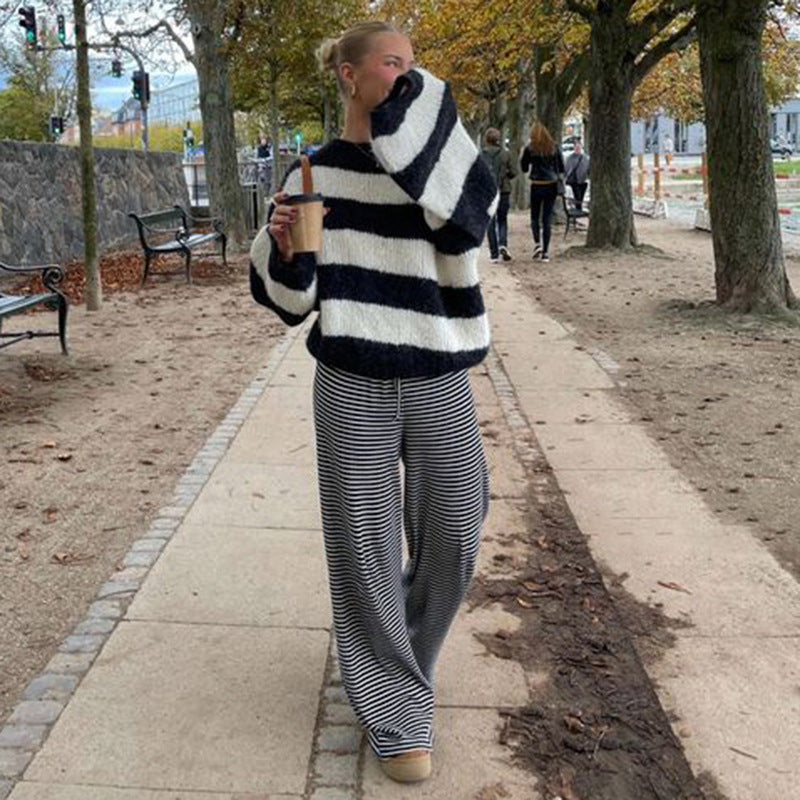EB | Gestreifte Loungehose