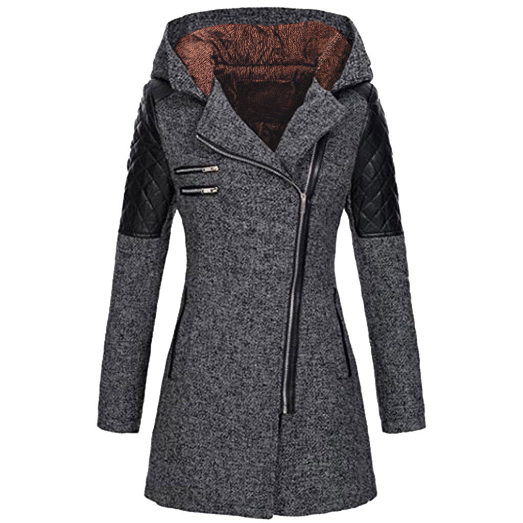 EB | Vintage Lange Winterjacke Damen