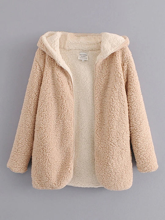 EB | Flauschiger Teddy Mantel