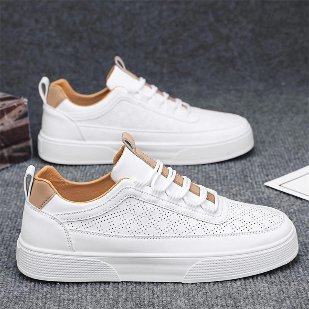 EB | Bequeme Lässig Weiße Herrenschuhe