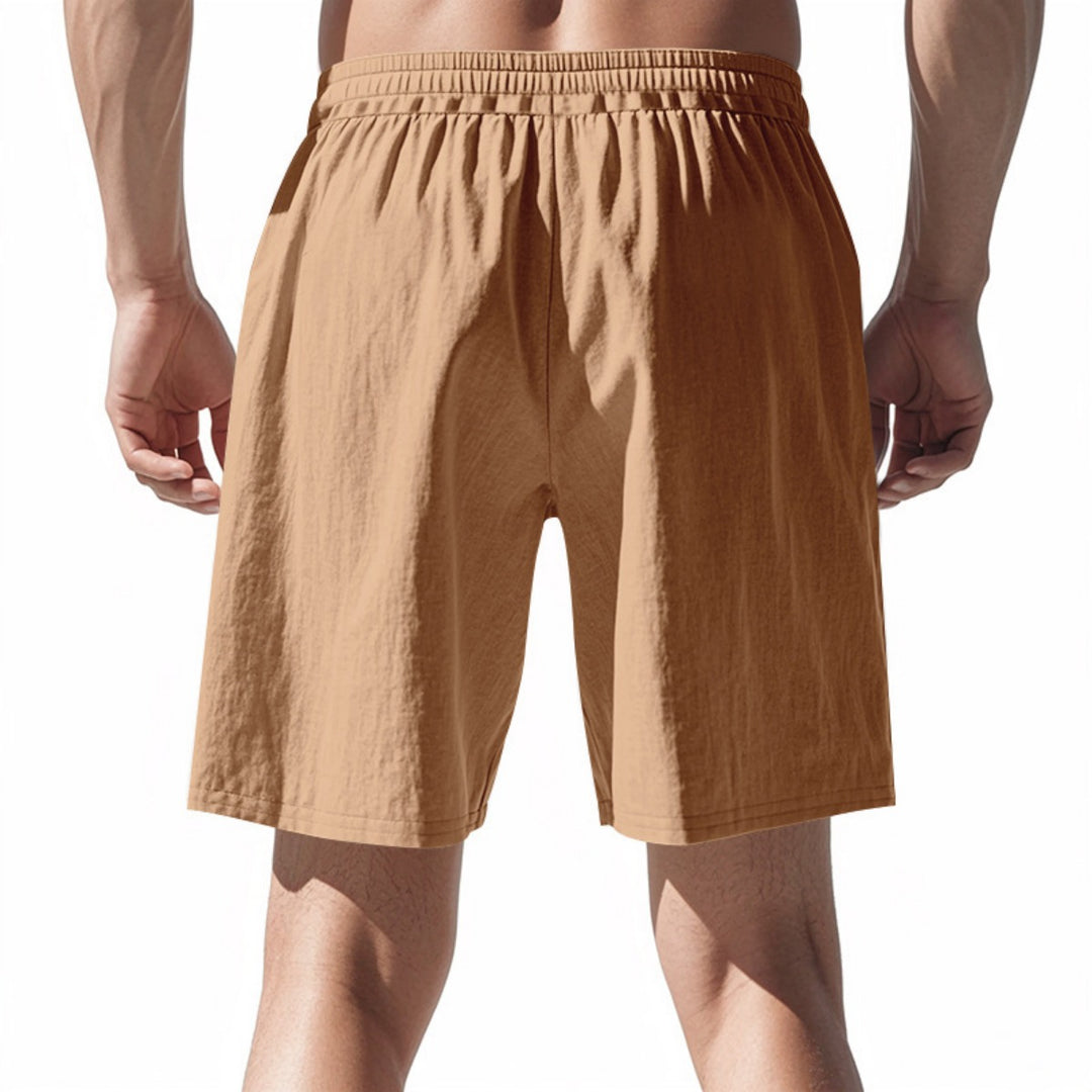 EB | Fünf-Punkt-Shorts aus Leinen