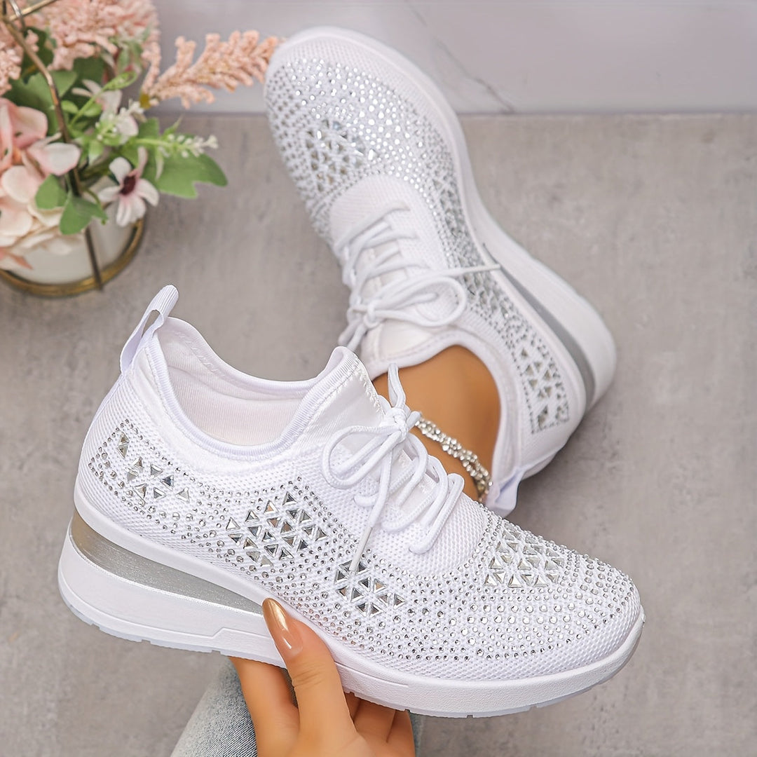 Elegante Sneakers mit Strasssteinen EB EB
