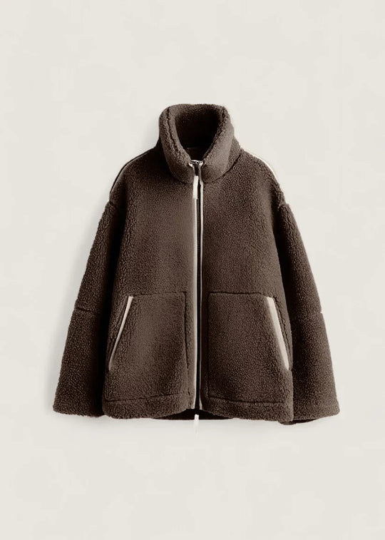 EB | Fleecejacke Creme