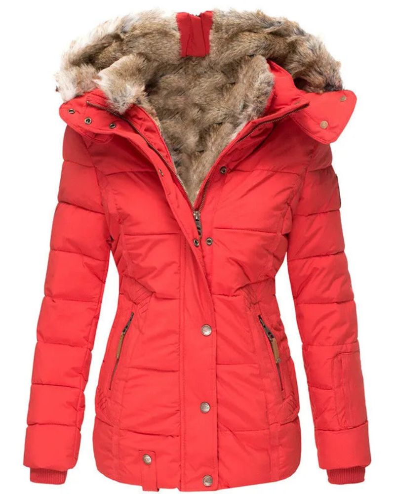 EB | Warmer Wintermantel mit Fellfutter