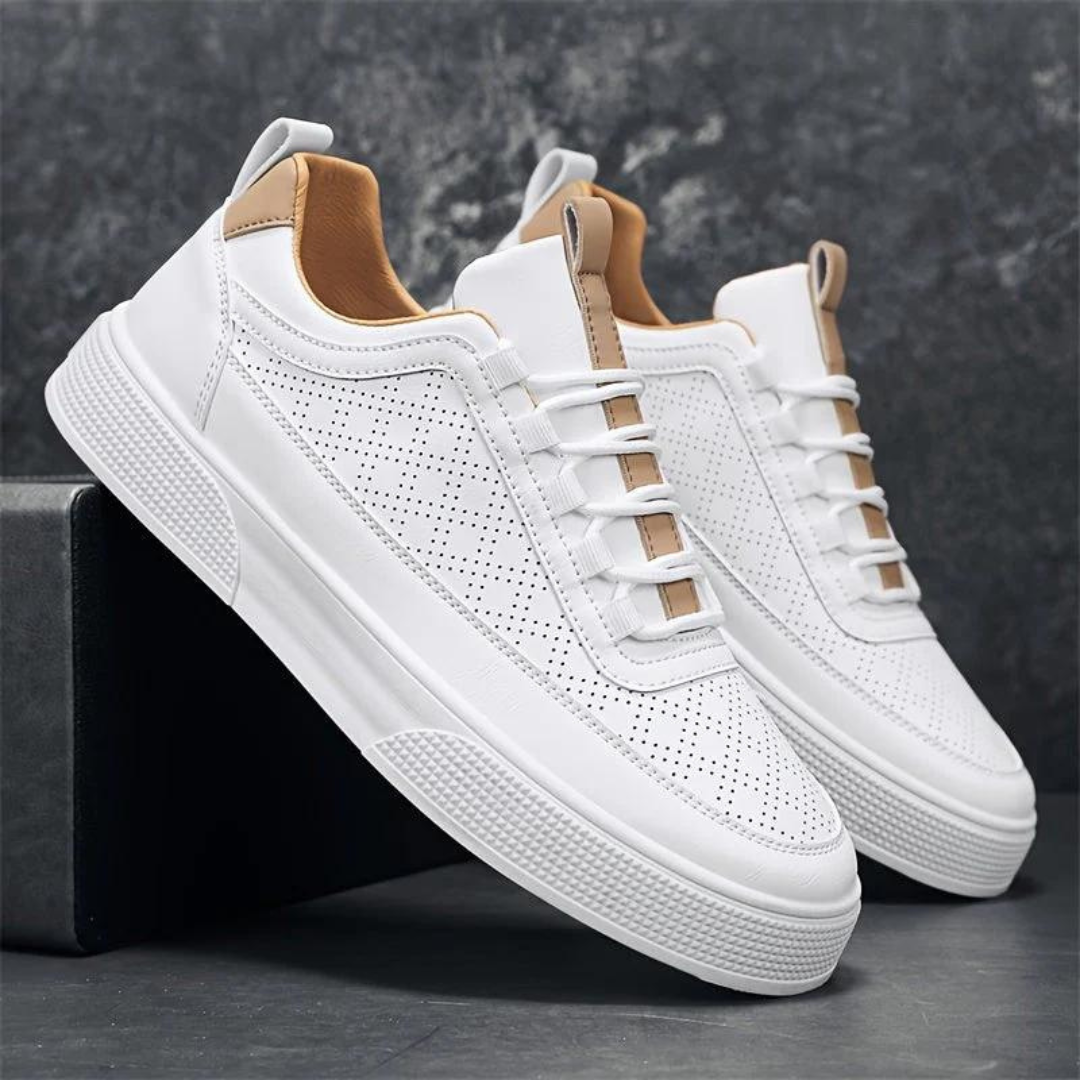 EB | Bequeme Lässig Weiße Herrenschuhe